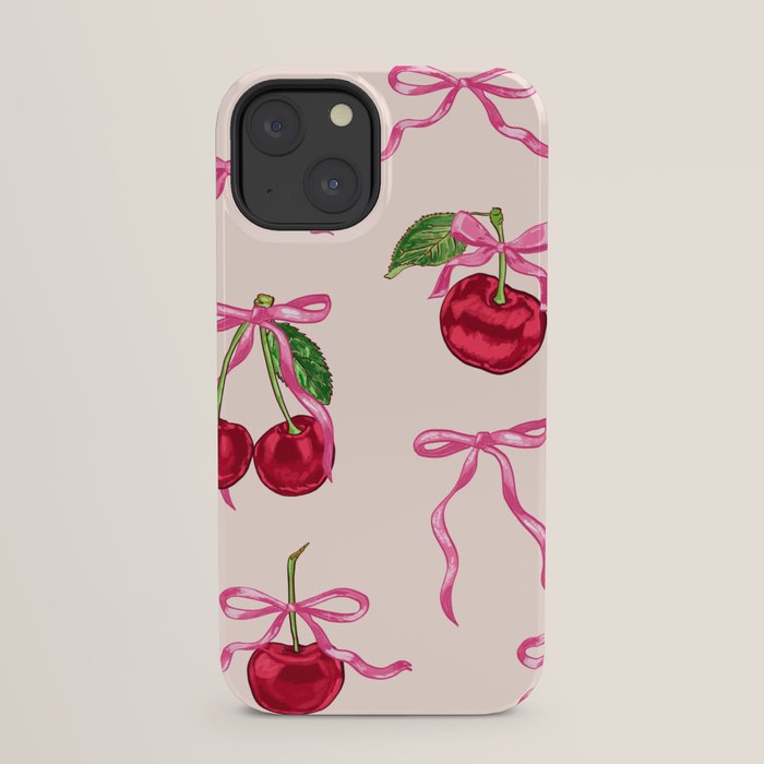 Cherries & Bow Coquette Pack iPhone Case Gallery Image 29