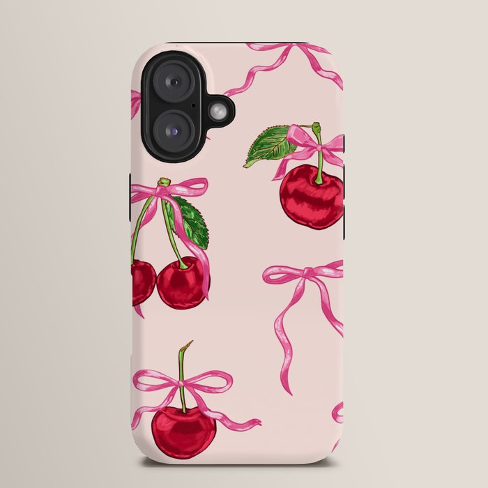 Cherries & Bow Coquette Pack iPhone Case Gallery Image 13