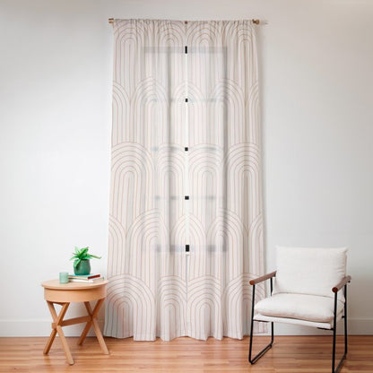 Art Deco Arch Pattern XIV Window Curtain Gallery Image 16