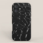 Exotic Black Crocodile Patent Leather iPhone Case Gallery Image 1