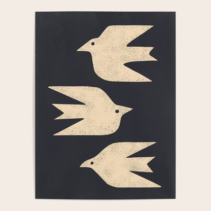 Doves In Flight Poster Gallery Image 1