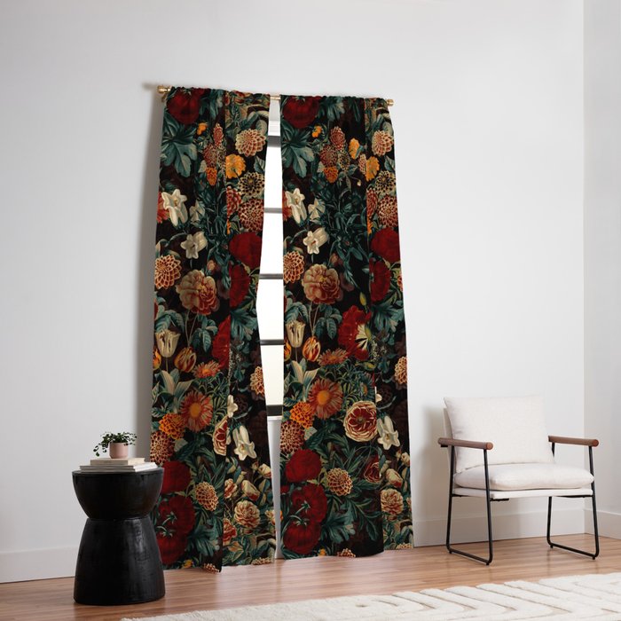 EXOTIC GARDEN - NIGHT XXI Window Curtain Gallery Image 6