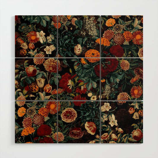 EXOTIC GARDEN - NIGHT XXI Wood Wall Art Gallery Image 2