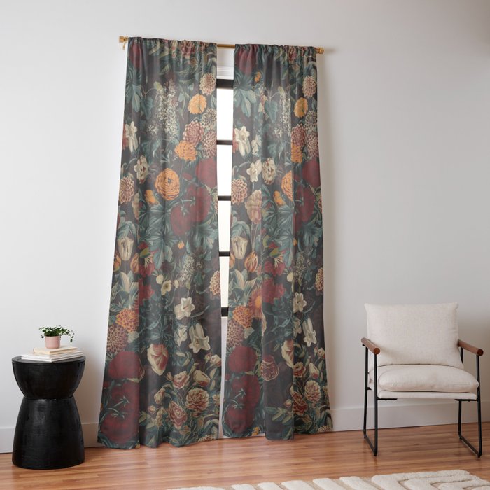 EXOTIC GARDEN - NIGHT XXI Window Curtain Gallery Image 10