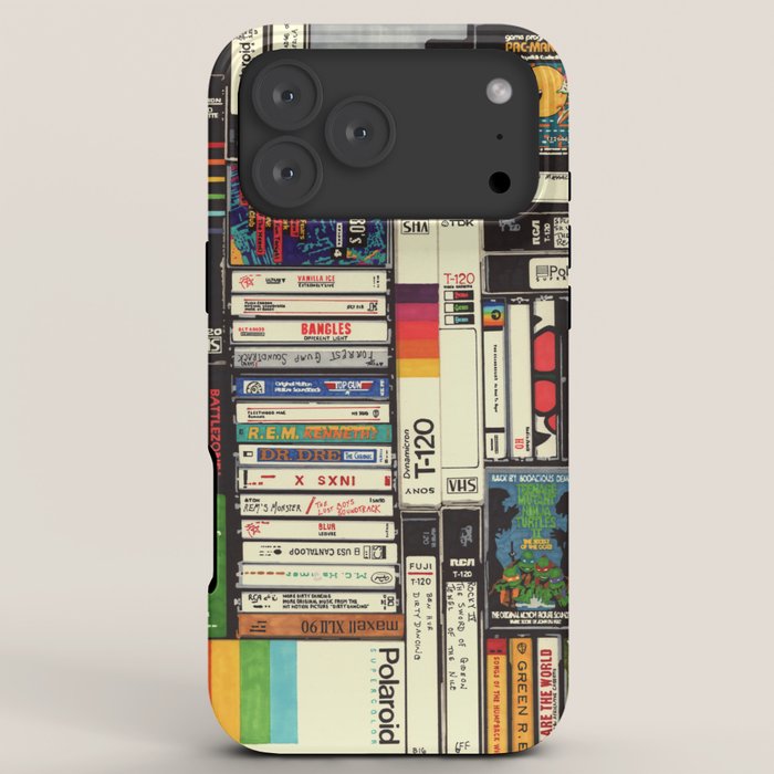Cassettes, VHS and Video Games iPhone Case Gallery Image 8