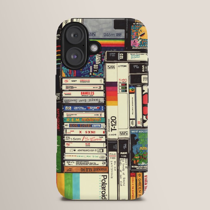 Cassettes, VHS and Video Games iPhone Case Gallery Image 13