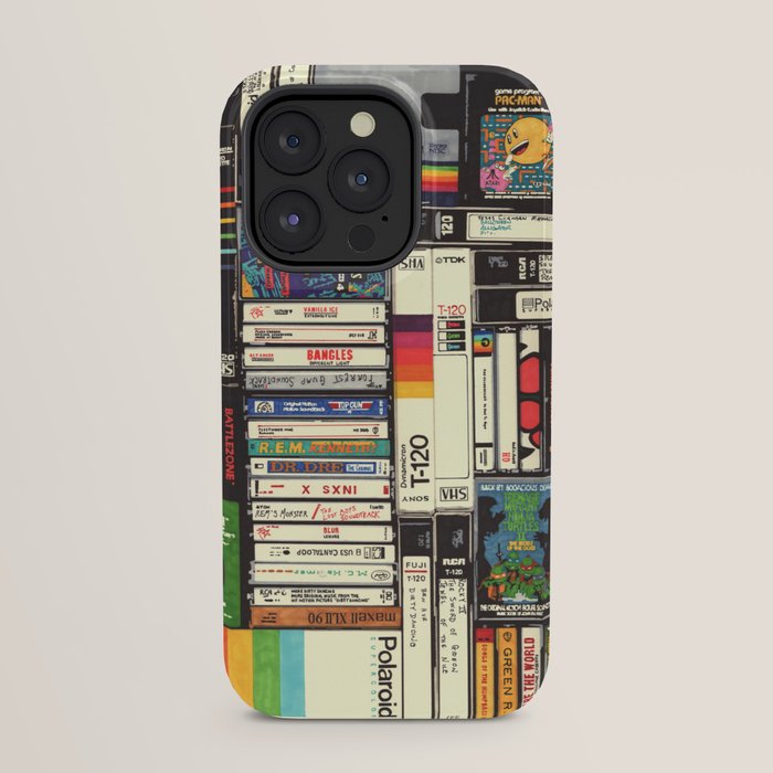 Cassettes, VHS and Video Games iPhone Case Gallery Image 23