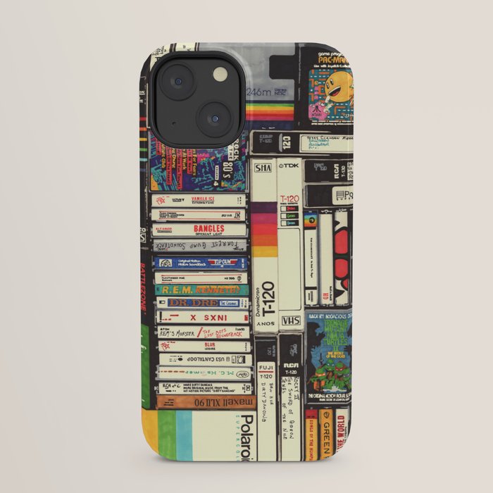 Cassettes, VHS and Video Games iPhone Case Gallery Image 29