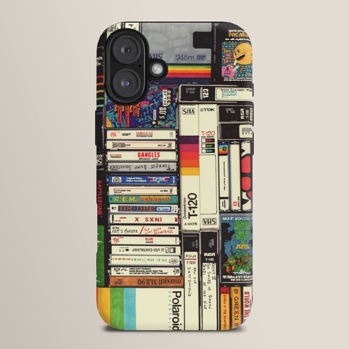 Cassettes, VHS and Video Games iPhone Case Gallery Image 14