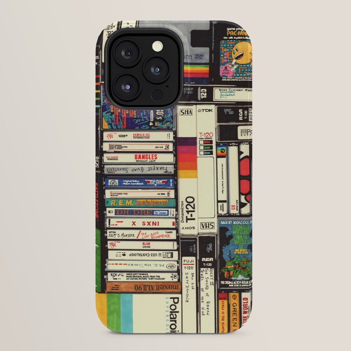 Cassettes, VHS and Video Games iPhone Case Gallery Image 24