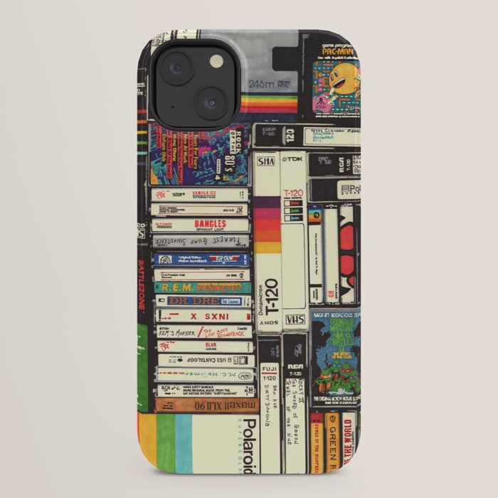 Cassettes, VHS and Video Games iPhone Case Gallery Image 30