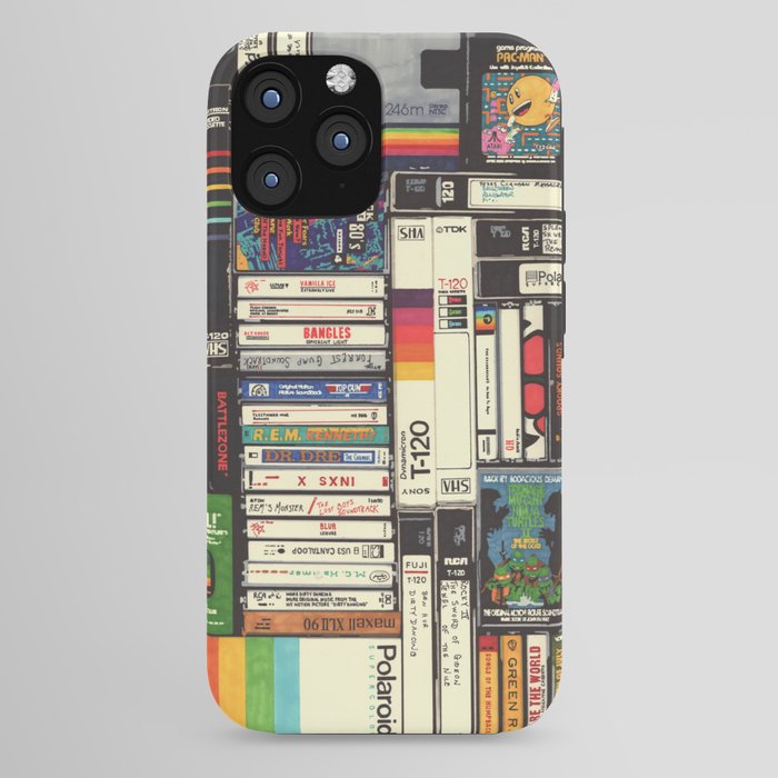 Cassettes, VHS and Video Games iPhone Case Gallery Image 44