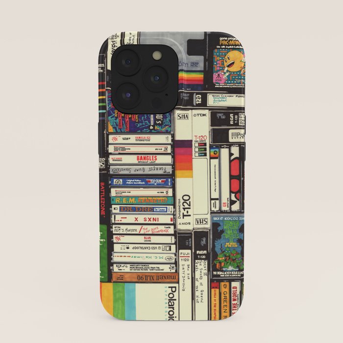 Cassettes, VHS and Video Games iPhone Case Gallery Image 39