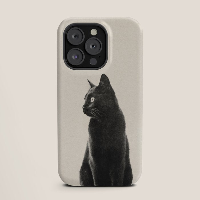 Black Cat iPhone Case Gallery Image 19