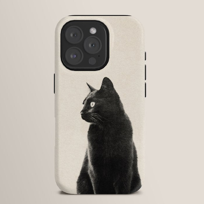 Black Cat iPhone Case Gallery Image 15