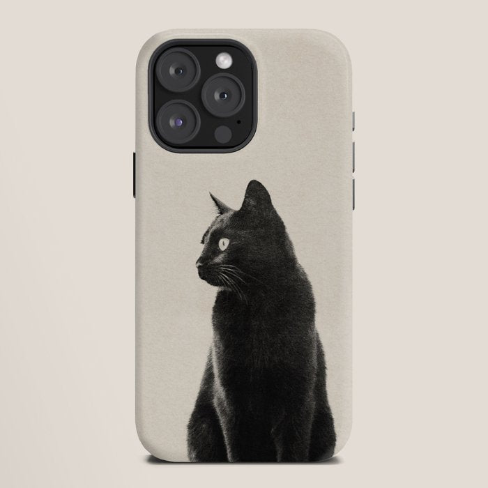 Black Cat iPhone Case Gallery Image 12