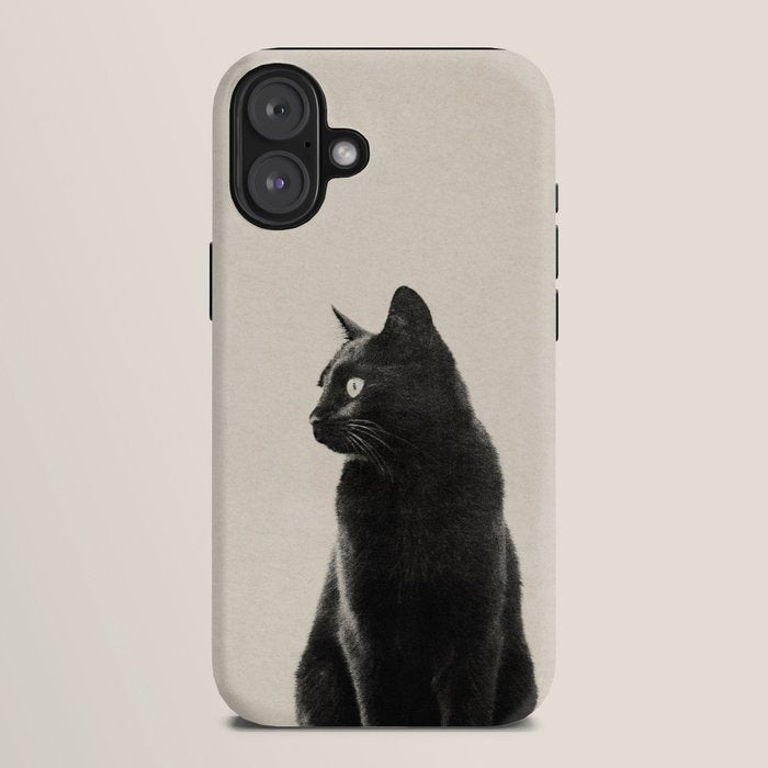 Black Cat iPhone Case Gallery Image 10