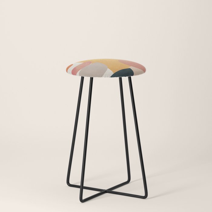 Modern Abstract Art 70 Stool Gallery Image 3