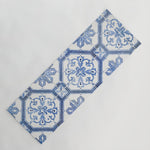 Blue Portugese Tile Pattern | Colorful Travel Photography in Portugal | Azulejos House Design Art Print Yoga Mat Gallery Image 1