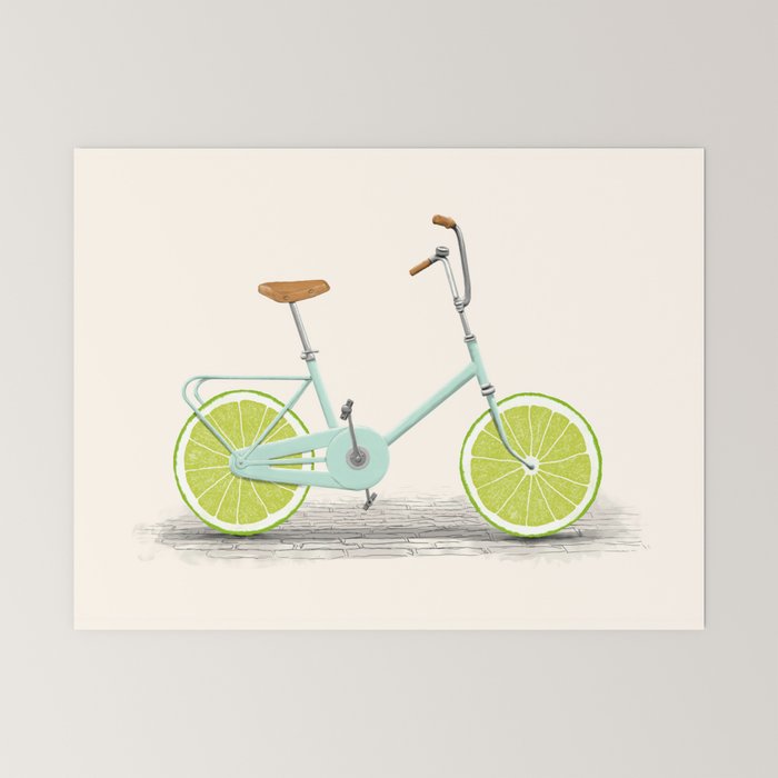 Acid (Blue) Mini Art Print Gallery Image 6