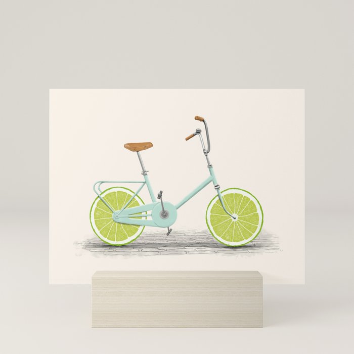 Acid (Blue) Mini Art Print Gallery Image 5