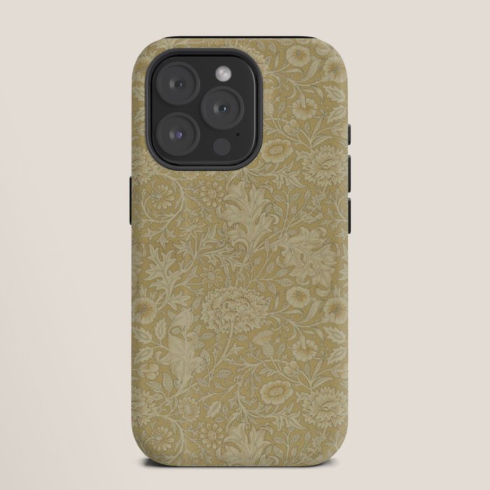 William Morris Vintage Double Bough Antique Gold iPhone Case Gallery Image 11