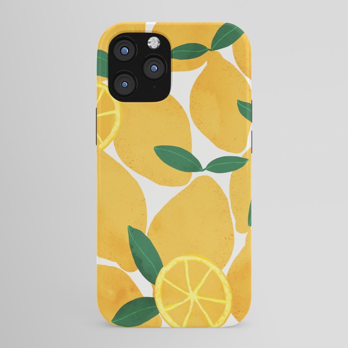 lemon mediterranean still life iPhone Case Gallery Image 43
