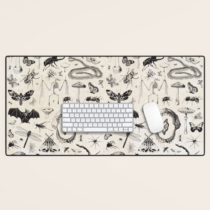 Bones, Bugs, Botanicals Desk Mat Gallery Image 1