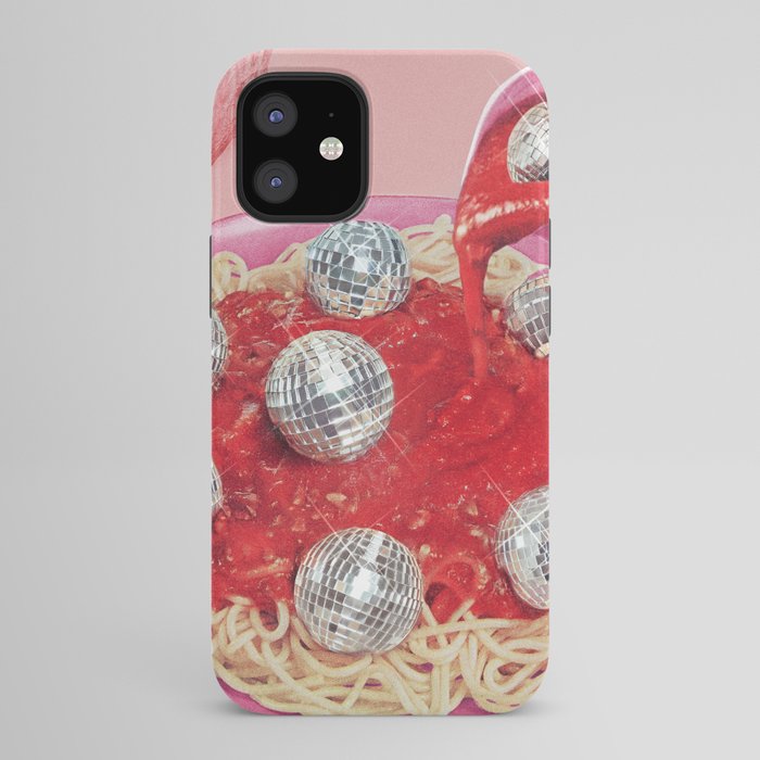 Spaghetti Disco Balls - Pink and Red iPhone Case Gallery Image 42