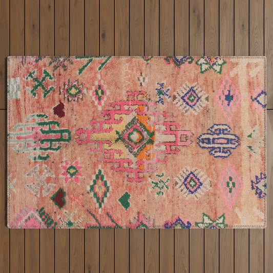 Moroccan Berber Traditional Carpet Outdoor Rug Gallery Image 2