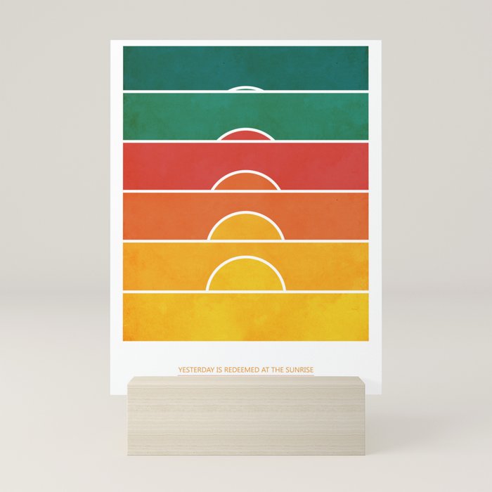 No regrets Mini Art Print Gallery Image 5