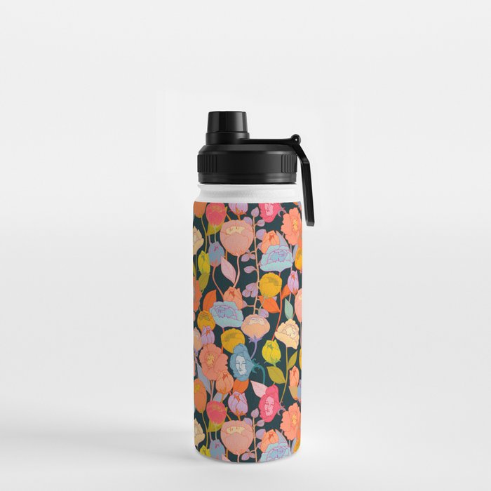 Wonderland Flowers Water Bottle Gallery Image 2