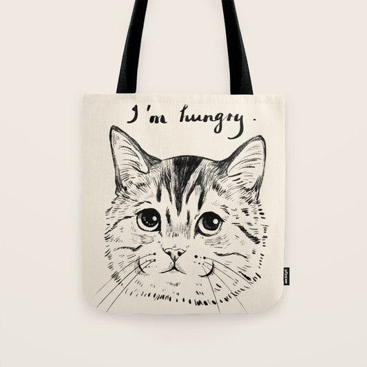 I'm hungry Tote Bag Gallery Image 1