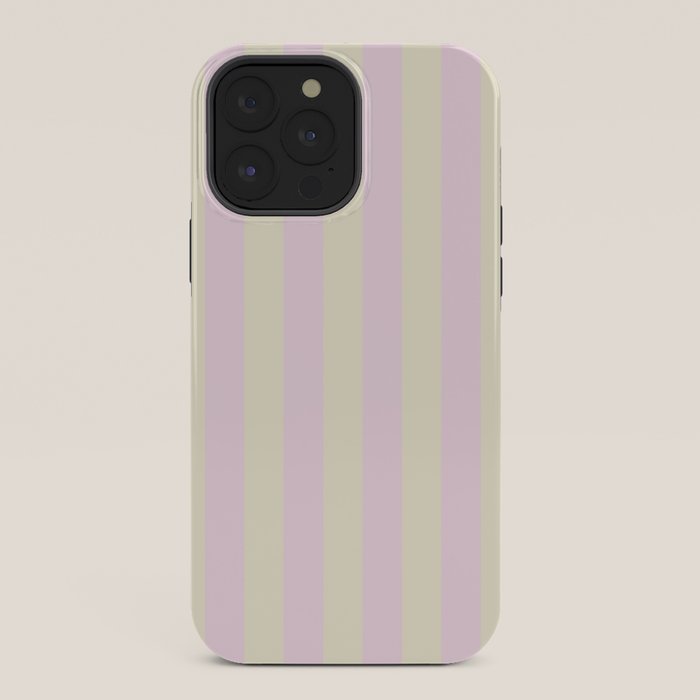 Stripes of Light Pink and Cream iPhone Case Gallery Image 36