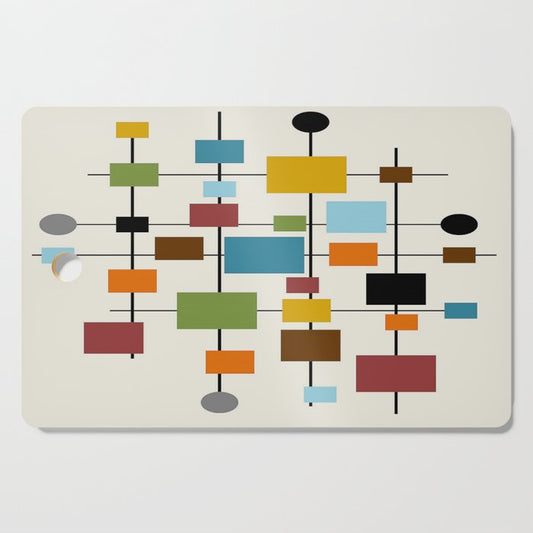 Mid-Century Modern Art 1.3 Cutting Board Gallery Image 1