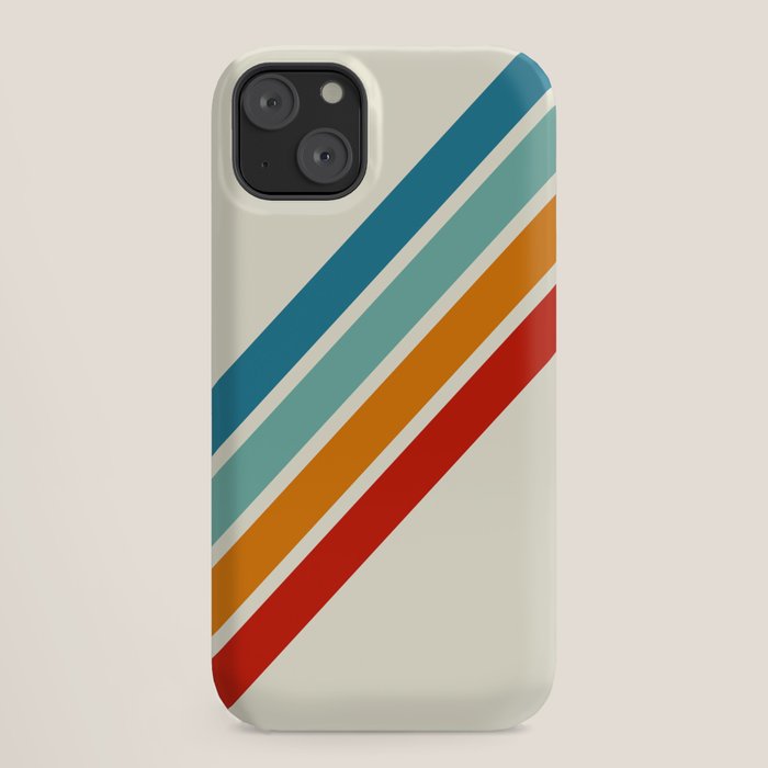 Alator - Classic 70s Retro Summer Stripes iPhone Case Gallery Image 18