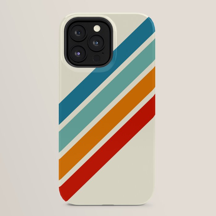 Alator - Classic 70s Retro Summer Stripes iPhone Case Gallery Image 24
