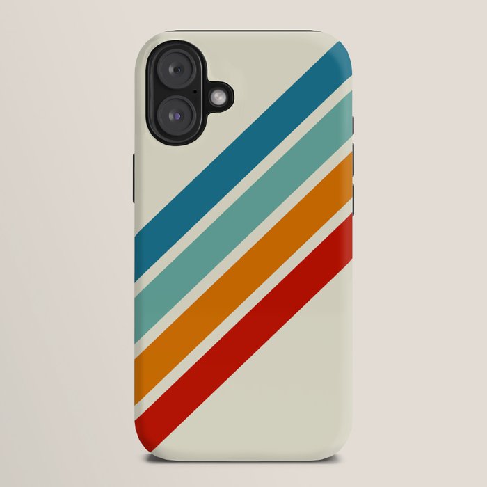 Alator - Classic 70s Retro Summer Stripes iPhone Case Gallery Image 10