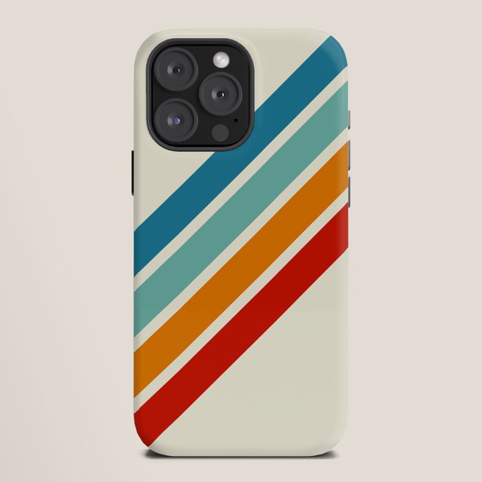 Alator - Classic 70s Retro Summer Stripes iPhone Case Gallery Image 12