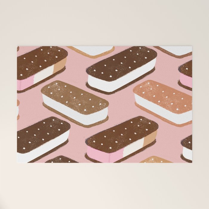 Ice Cream Sandwiches Welcome Mat Gallery Image 1
