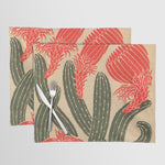 Mexico, Cactus Vintage Wall Art Placemat Gallery Image 1
