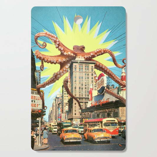 Attack of the Octopus Cutting Board Gallery Image 1