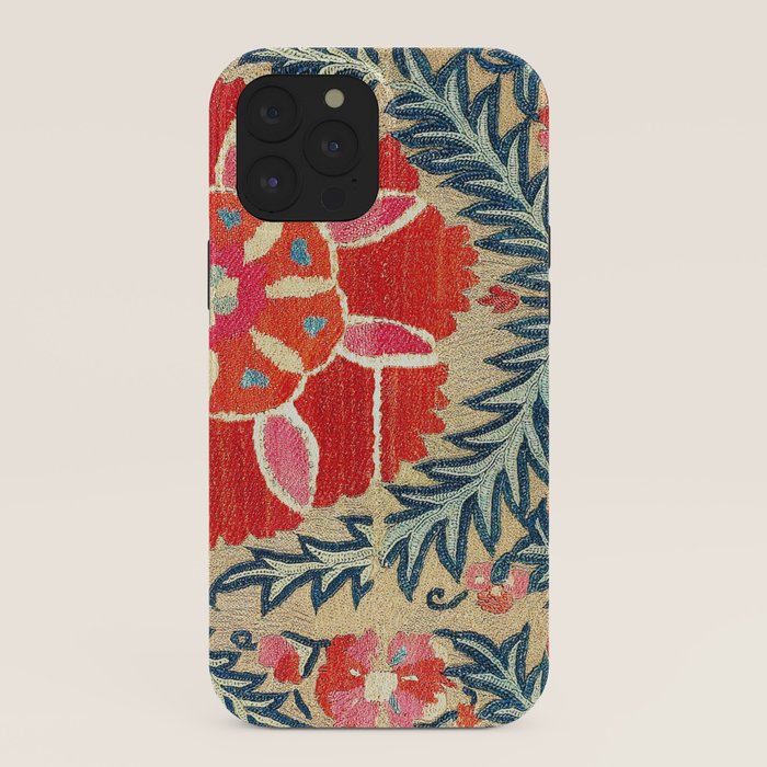 18th Century Suzani Fragment Print iPhone Case Gallery Image 40