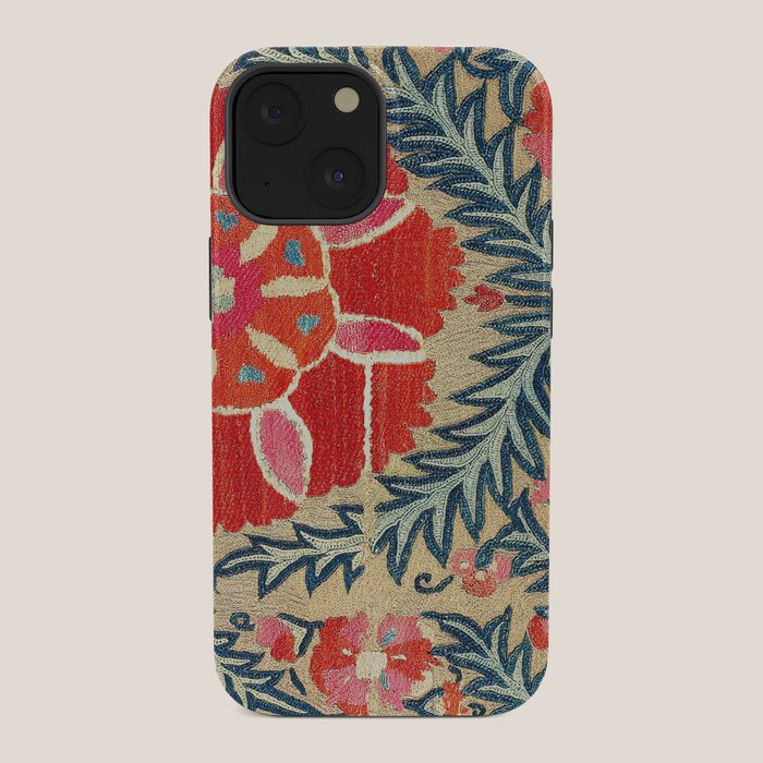 18th Century Suzani Fragment Print iPhone Case Gallery Image 34
