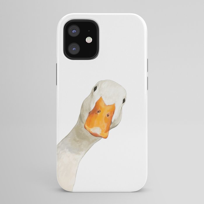 Sneaky White Duck iPhone Case Gallery Image 42
