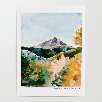 Mount Tam Marin County California Poster Gallery Image 3