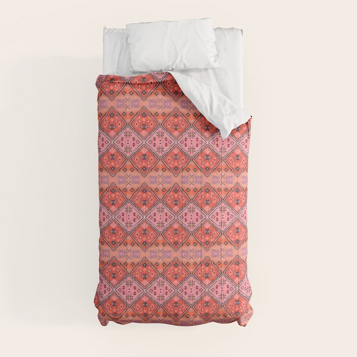 Epic Rustic & Farmhouse Style Original Moroccan Artwork Comforter Gallery Image 9