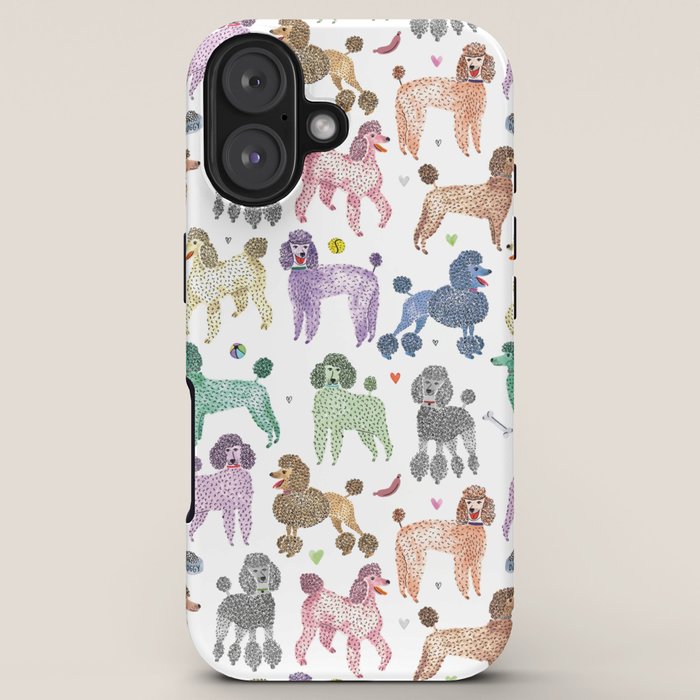 Poodles by Veronique de Jong iPhone Case Gallery Image 5