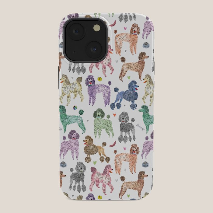 Poodles by Veronique de Jong iPhone Case Gallery Image 34