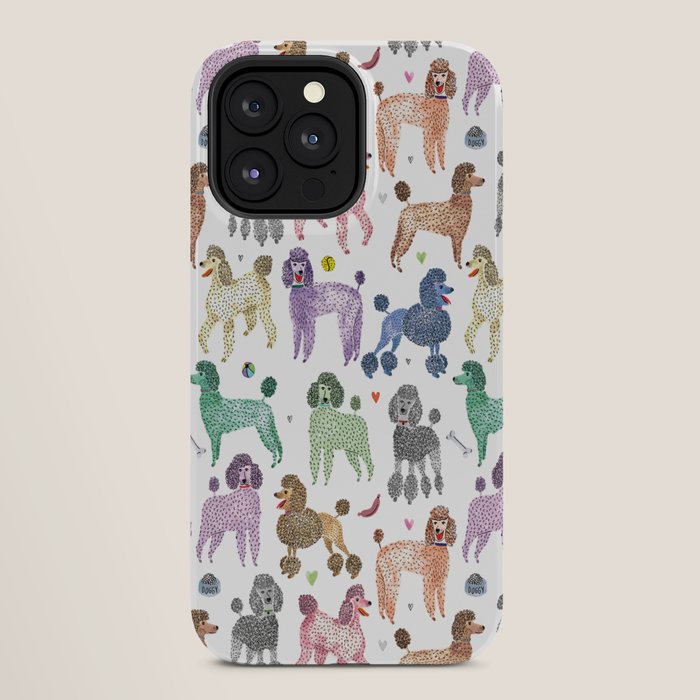 Poodles by Veronique de Jong iPhone Case Gallery Image 28